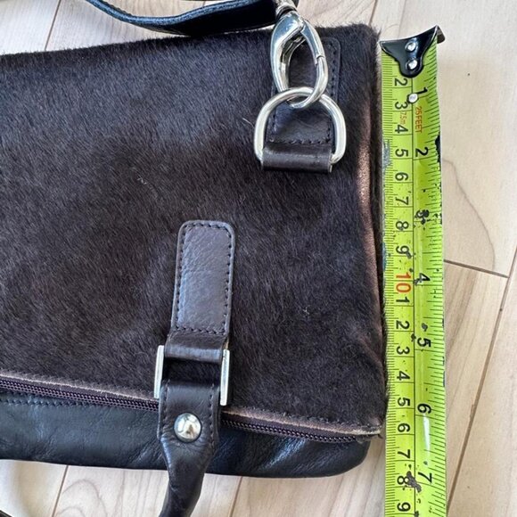 Maurizio Taiuti Genuine Cowhide Fold-Over Bag – Made in Italy - Picture 6 of 8